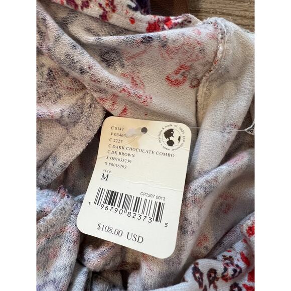 Free People All Dolled Up High Neck Long Sleeve Mini Dress M - Picture 9 of 11